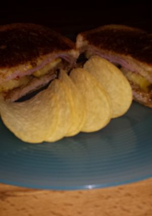 A picture of Delish-ous Cuban Sammies.