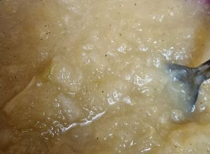 Une photo de Compote poire pomme au cookeo