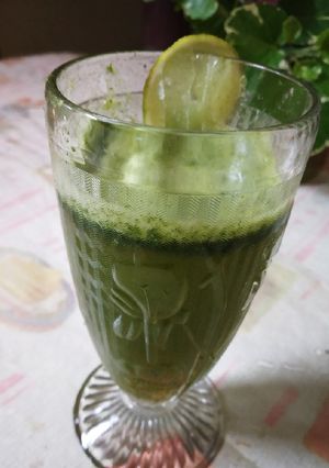 A picture of Mint lemonade Pudina.