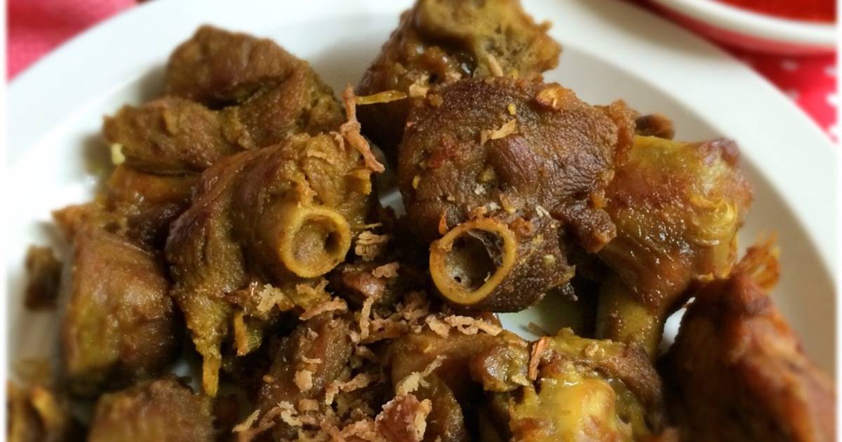 Resep Kalkun Goreng Bumbu Kuning oleh Trixie Gayatri - Cookpad