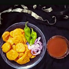 A picture of Potato fritters.