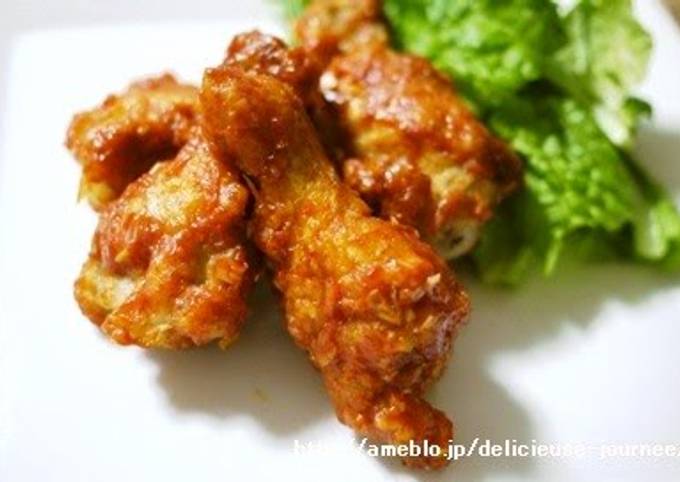 Recipe of Delicious Yangnyeom Chicken ☆ Homemade