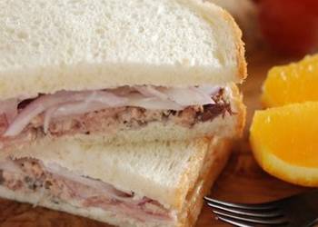 New Recipe Canned Mackerel Sandwiches From the US Savory Delicious