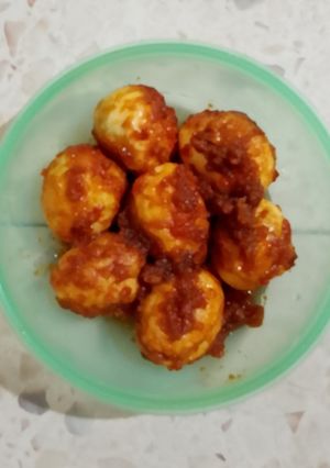 Foto resep Telur Ayam Rebus Bumbu Bali