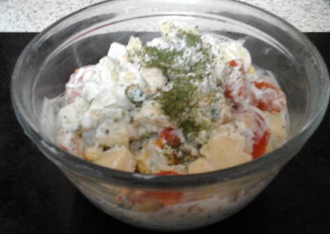 How to Make Tasty My Cool Sweet Potato Salad 😊
