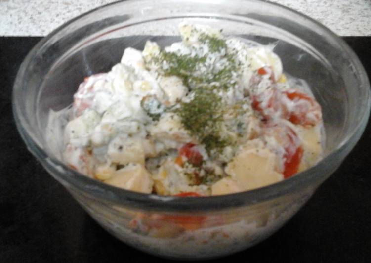 Steps to Make Quick My Cool Sweet Potato Salad 😊