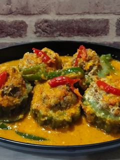 Foto resep Pare Isi kuah kari