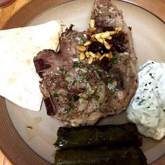 A picture of Greek Style Lamb.