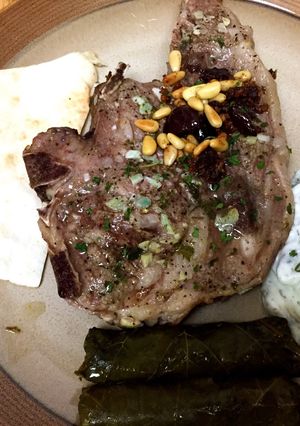 A picture of Greek Style Lamb.