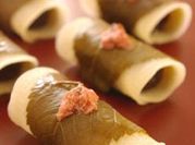 A picture of mochi filling