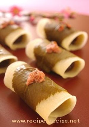 A picture of Easy, Delicious, and Beautiful Sakura Cherry Blossom Mochi.