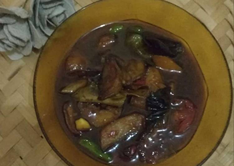 Semur jengkol kentang