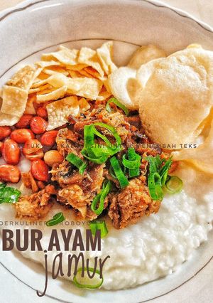 Foto resep Bubur ayam jamur