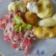 Ensalada de atún con papas
