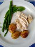 [American Style] Garlic Butter Roasted Chicken Breast
