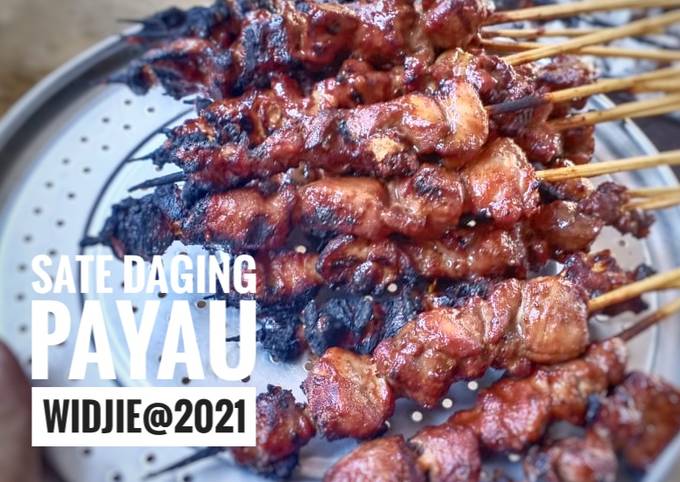 Resep buat Sate Daging Payau sajian Hari Raya dijamin menggugah selera