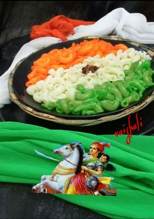 તિરંગા પાસ્તા (Tiranga Pasta Recipe In Gujarati) રેસીપી મુખ્ય ફોટો