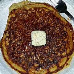 A picture of CC'S fall spiced pancakes.