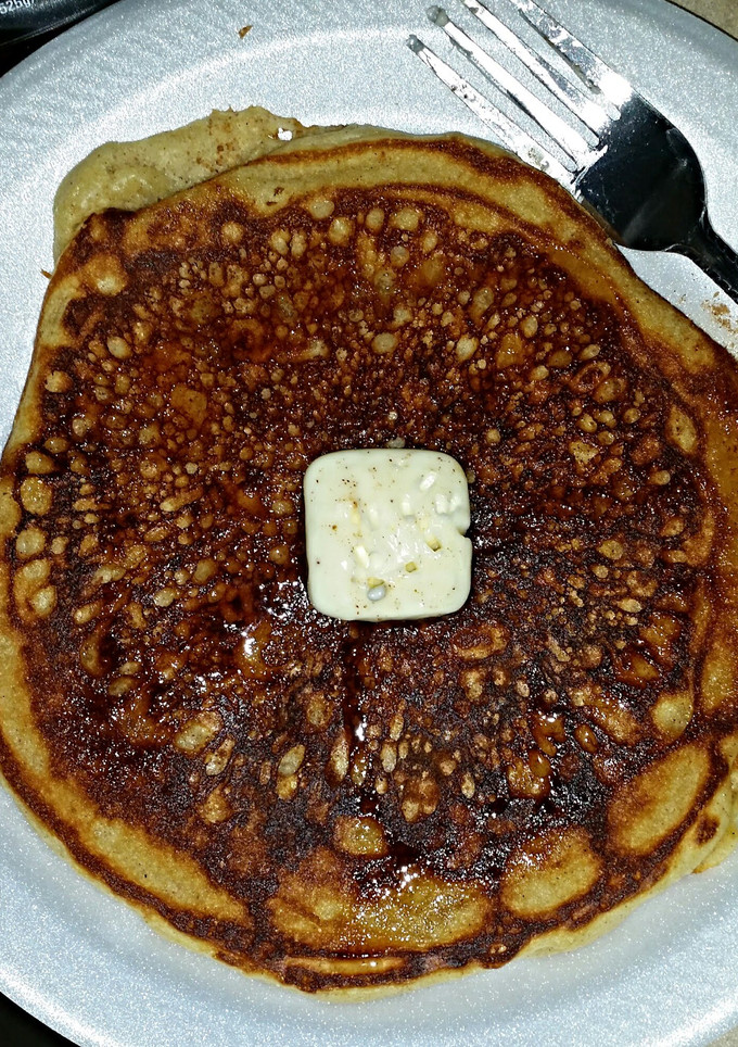 A picture of CC'S fall spiced pancakes.