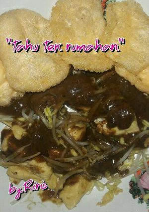Foto resep Tahu tek rumahan