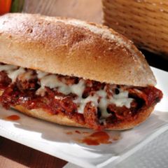 Italian Cheese Steak Sandwiches A picture of Italian Cheese Steak Sandwiches.