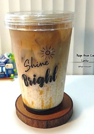 Foto resep Kopi Aren Oat Latte