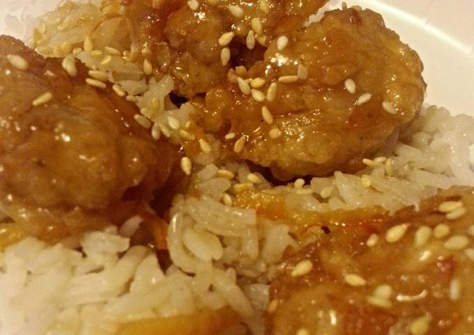 Recipe of Homemade Delicious Orange Chicken