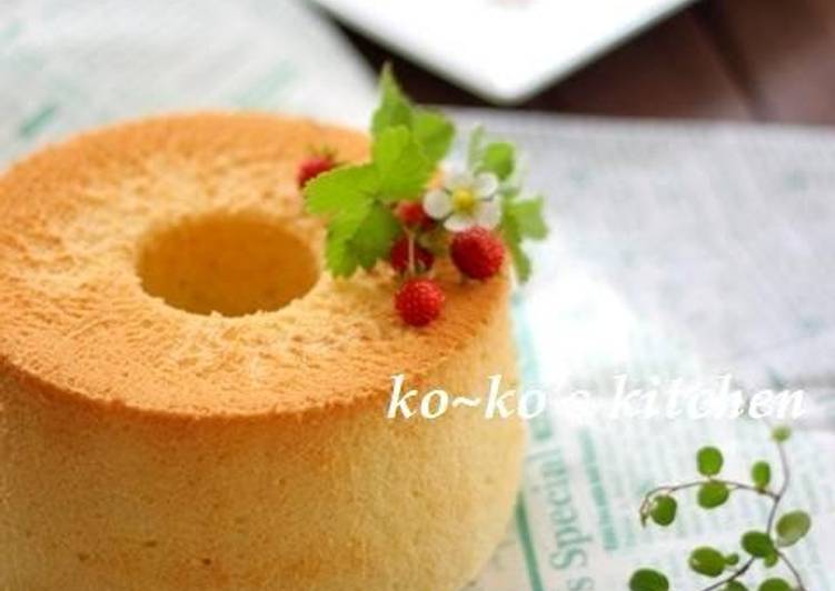 Step-by-Step Guide to Make Any-night-of-the-week Vanilla Mini Chiffon Cake