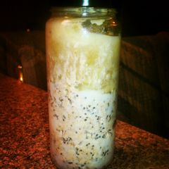 A picture of Apple Pie Overnight Oats.