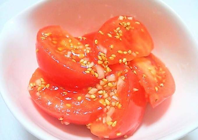 Easy and Delicious Tomato Namul