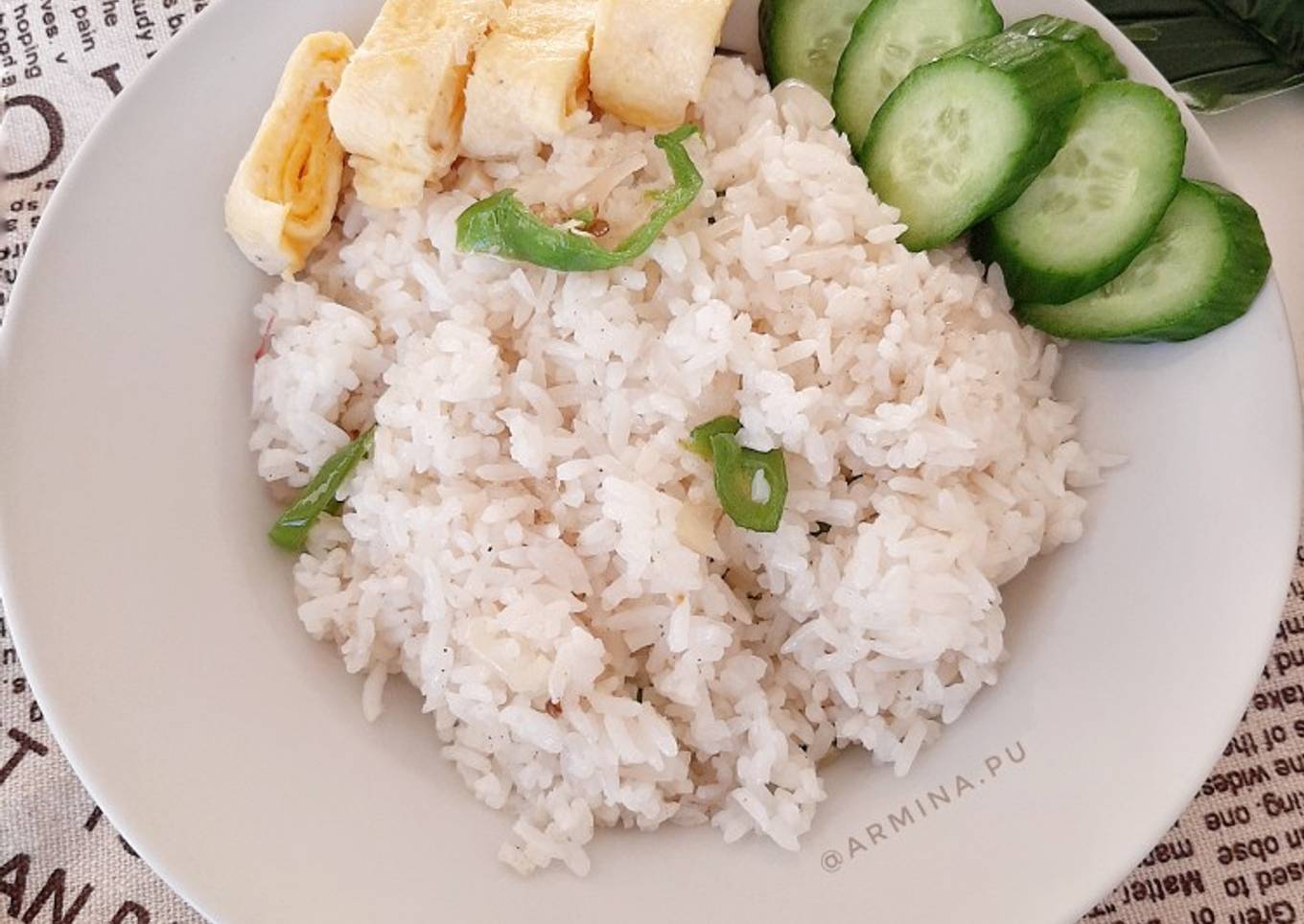 Nasi Goreng Putih