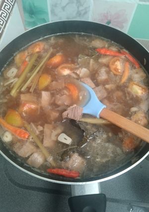Foto resep Asem asem daging segar