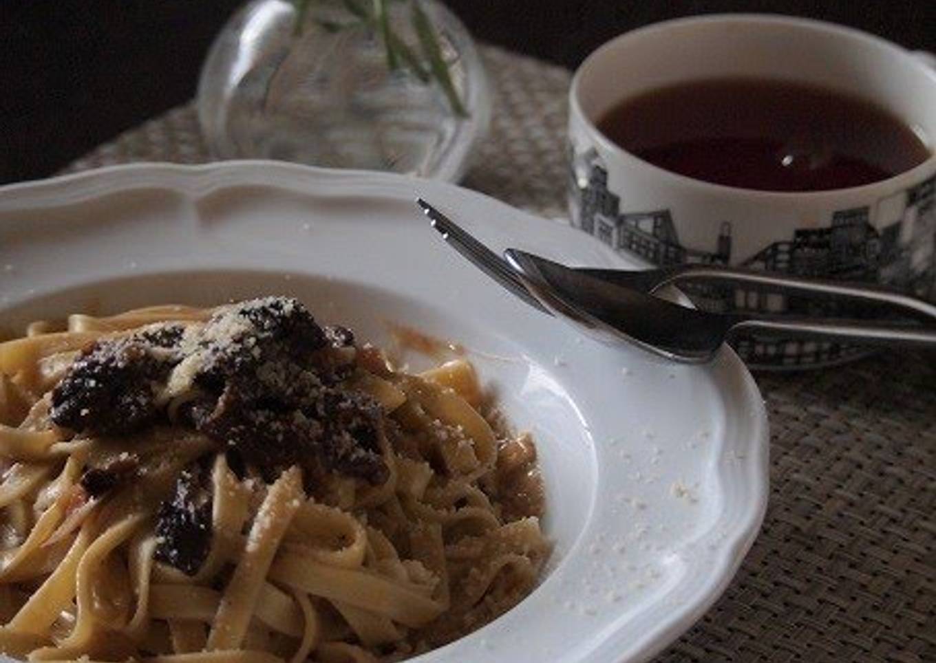 Beef Stew Fettuccine