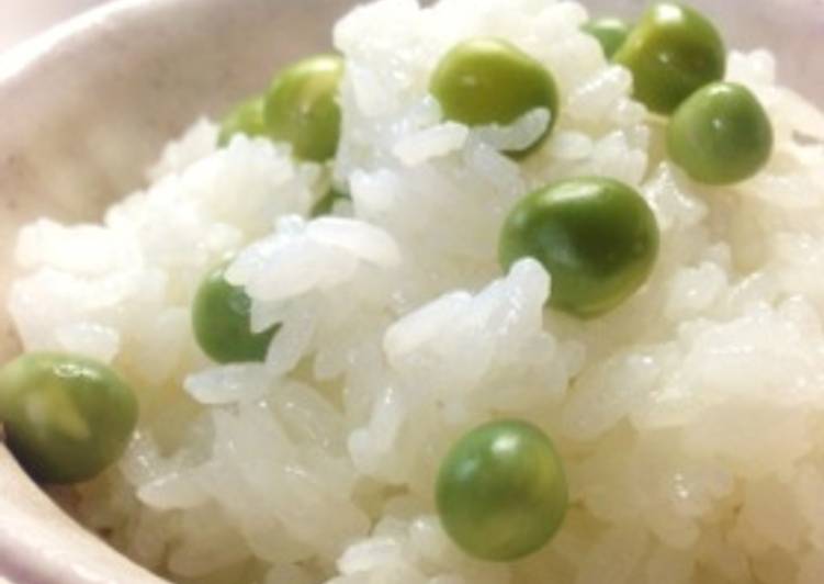 Recipe of Favorite Fluffy Bean Rice (Rice with Peas)