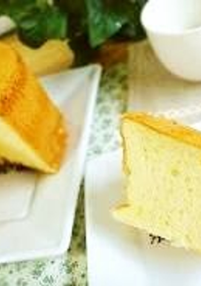 A picture of Basic Plain Chiffon Cake.