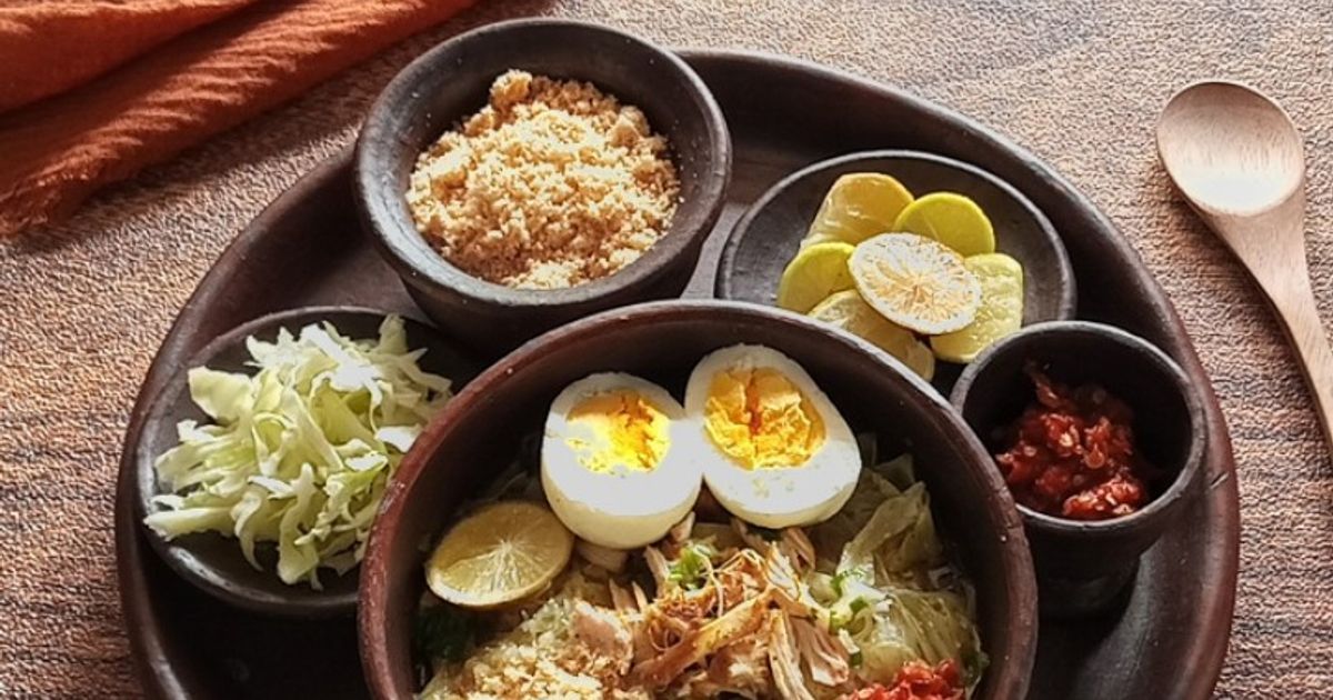 345.Soto Ayam Lamongan Dengan Bubuk Koya
