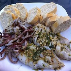 A picture of BBQ Squid.