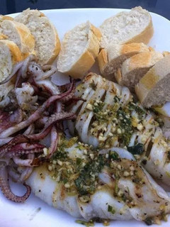 A picture of BBQ Squid.
