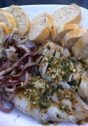 A picture of BBQ Squid.