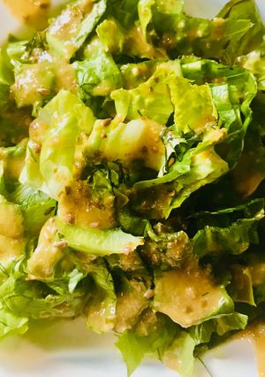 Φωτογραφία της συνταγής Σαλάτα με dressing ελιάς
