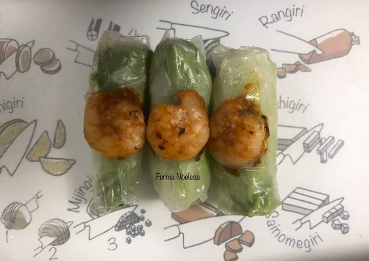Cara Gampang Menyiapkan Vietnamese Springroll, Enak Banget