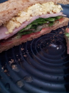 A picture of Breakfast sandwich.