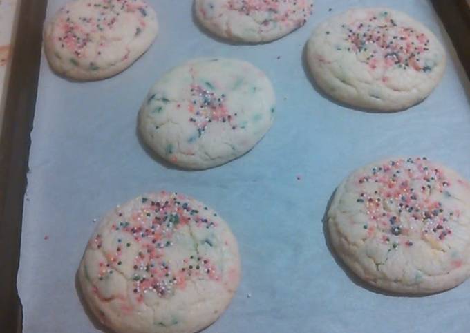 Steps to Make Favorite Soft Baked Funfetti Sugar Cookies