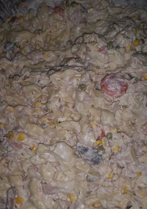 A picture of Bouncer 's Tuna a la Mexicano.