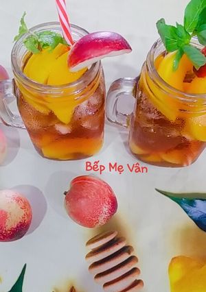 Hình của món Trà đào.