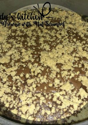 Foto resep Fudgy Brownie with nut scrumble