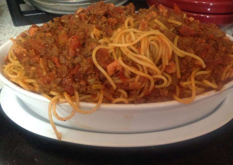 My Rich And Meaty Spaghetti Bolognaise