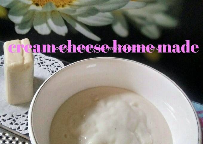 Cream cheese home made