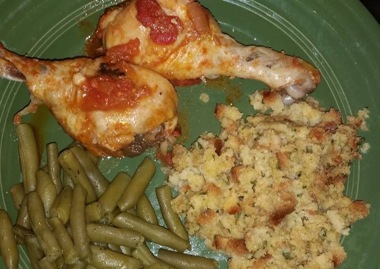 Recipe of Any-night-of-the-week Becca&#39;s Easy Pressure Cooked Garlic Tomato Chicken