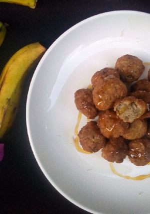 A picture of Banana balls.